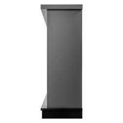 Каминокомплект: Очаг Electrolux Infinity EFP/P-1600ULS N, портал Canto Long графит, черный