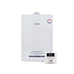 Котел газовый KITURAMI World Alpha-24 настенный, 2 конт., закр.кам.сгор. с выносным п/у